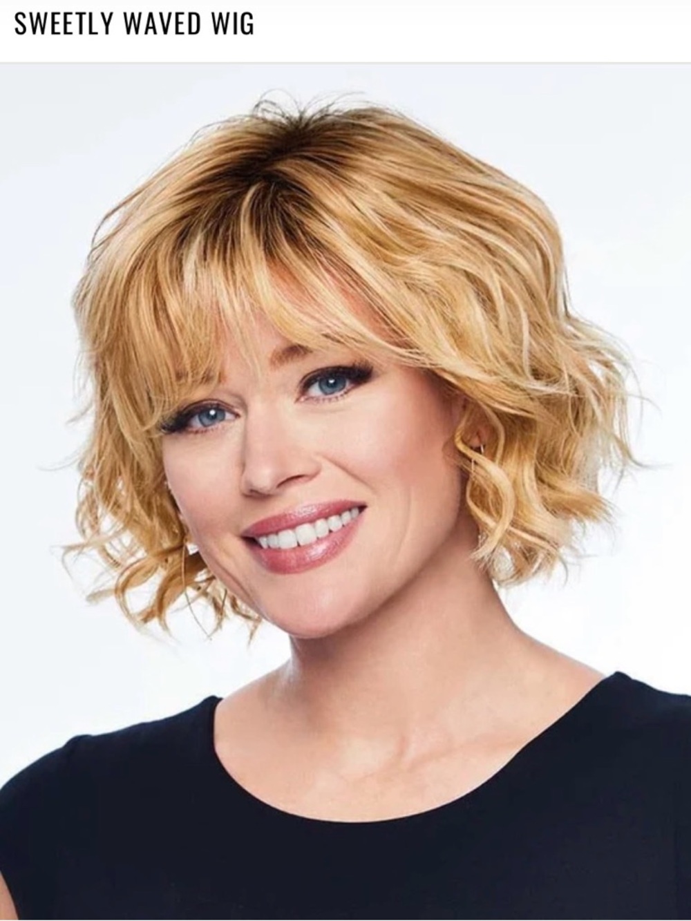 HAIRDO Sweetly Waved HF Synthetic wig! Golden Wheat color! Excellent condition